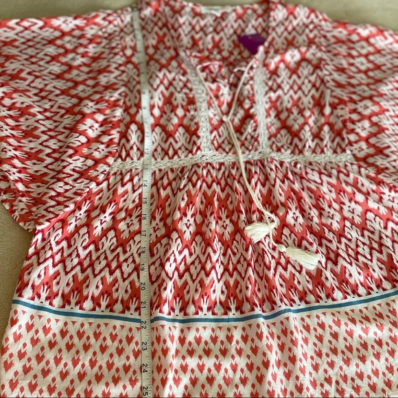 BeachLunchLounge Multicolor Wing Sleeve Top - Size M - Picture 9 of 11